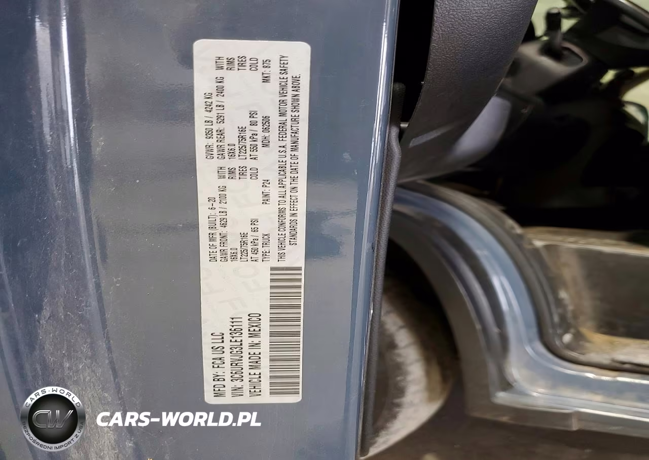 2020 Ram Promaster 3500 3500 High VIN:3C6URVJG3LE136111 - 13