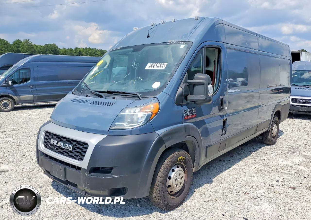 2020 Ram Promaster 3500 Delivery Van VIN:3C6URVJG8LE139943 - 1
