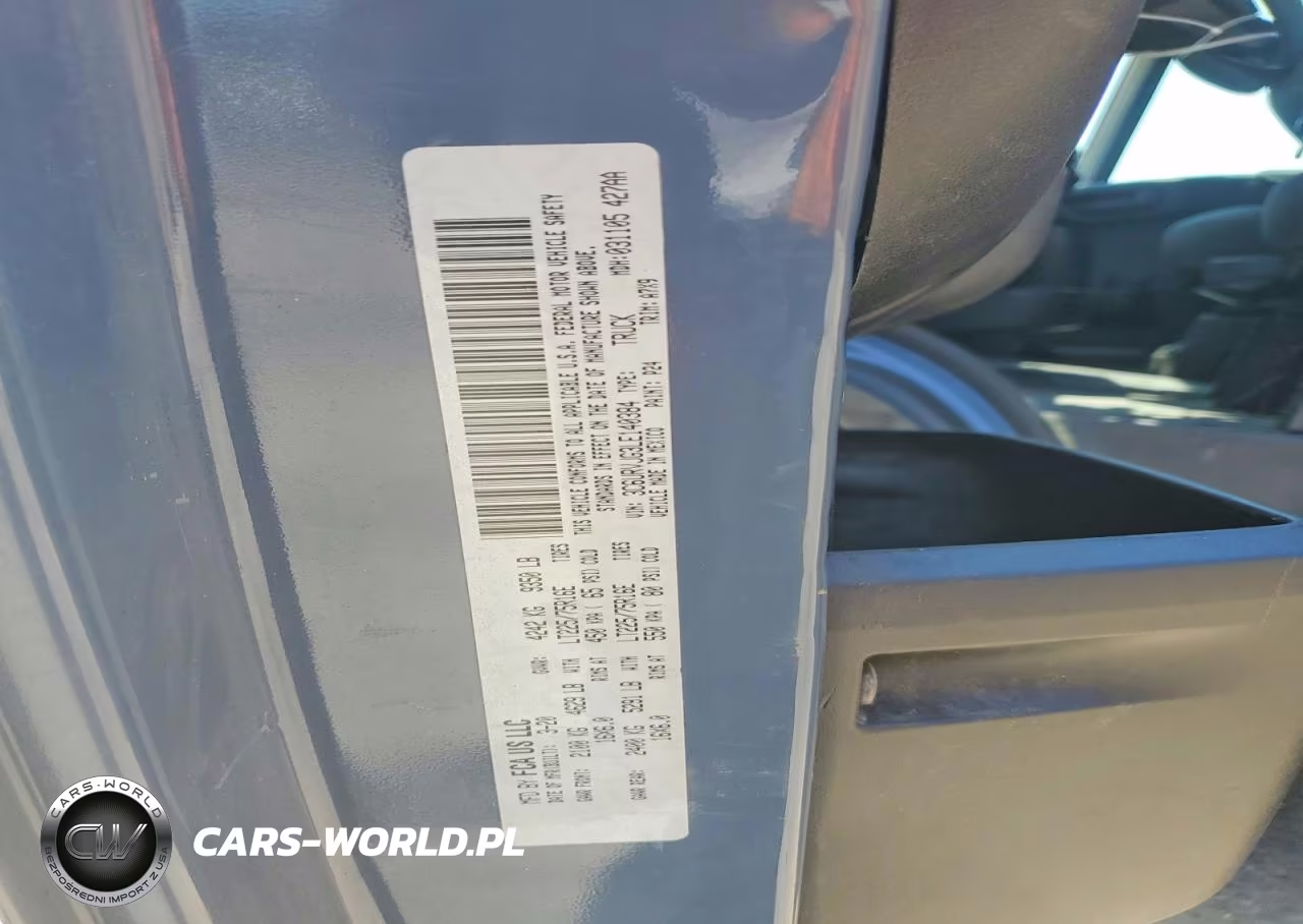 2020 Ram Promaster 3500 3500 High VIN:3C6URVJG3LE140384 - 13