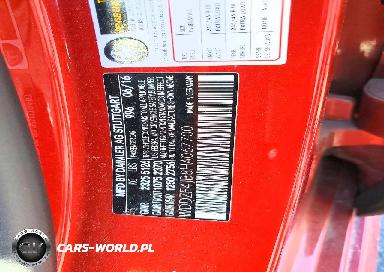 2017 Mercedes-Benz E 300 VIN:WDDZF4JB8HA067700 - 13