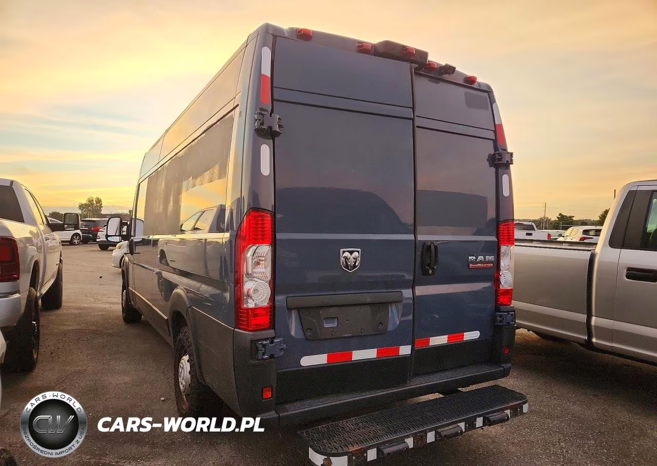 2021 Ram Promaster 3500 Delivery Van VIN:3C6MRVJG0ME535592 - 2