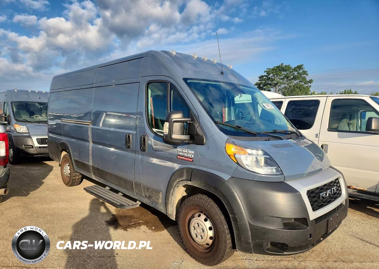 2021 Ram Promaster 3500 Delivery Van VIN:3C6MRVJG0ME535592 - 4