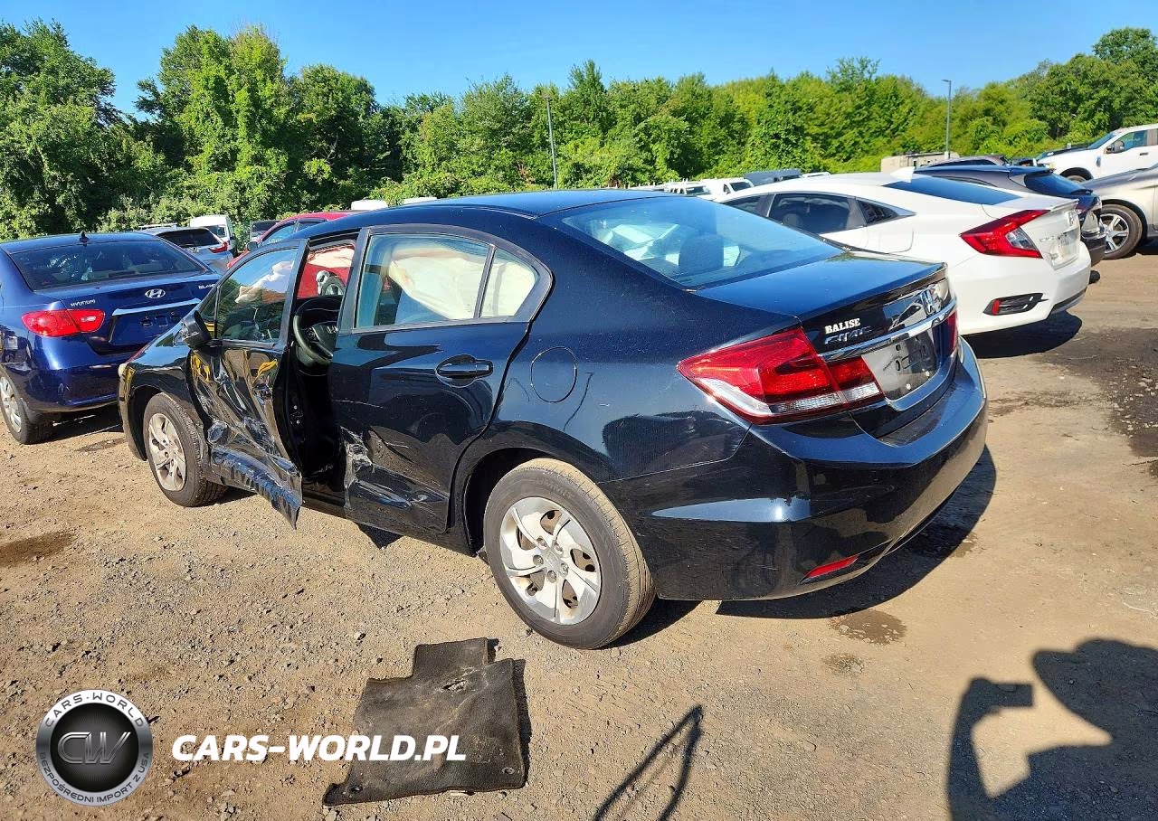 2015 Honda Civic Lx VIN:19XFB2F57FE258910 - 2