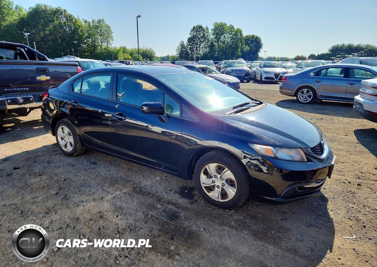 2015 Honda Civic Lx VIN:19XFB2F57FE258910 - 4