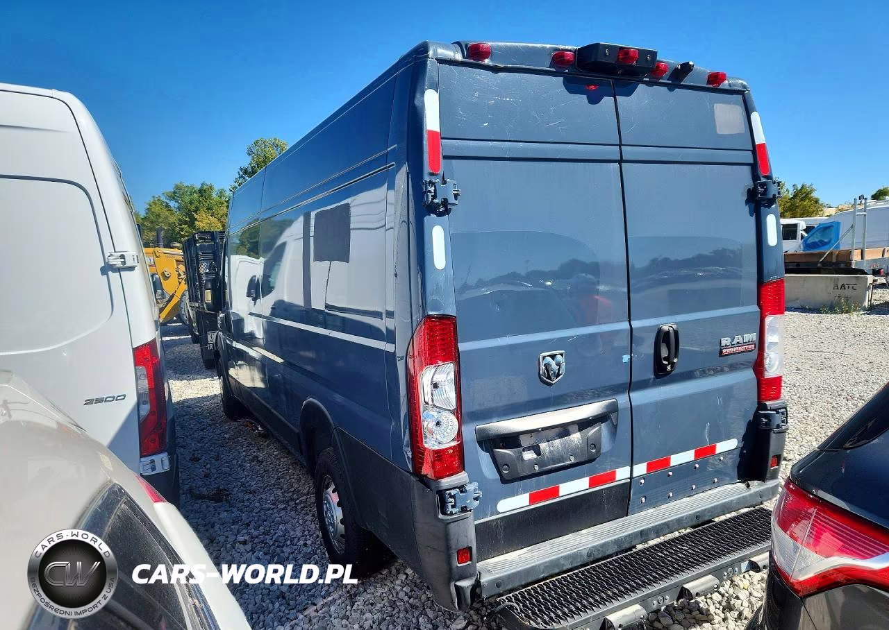 2021 Ram Promaster 3500 Delivery Van VIN:3C6MRVJGXME582225 - 2