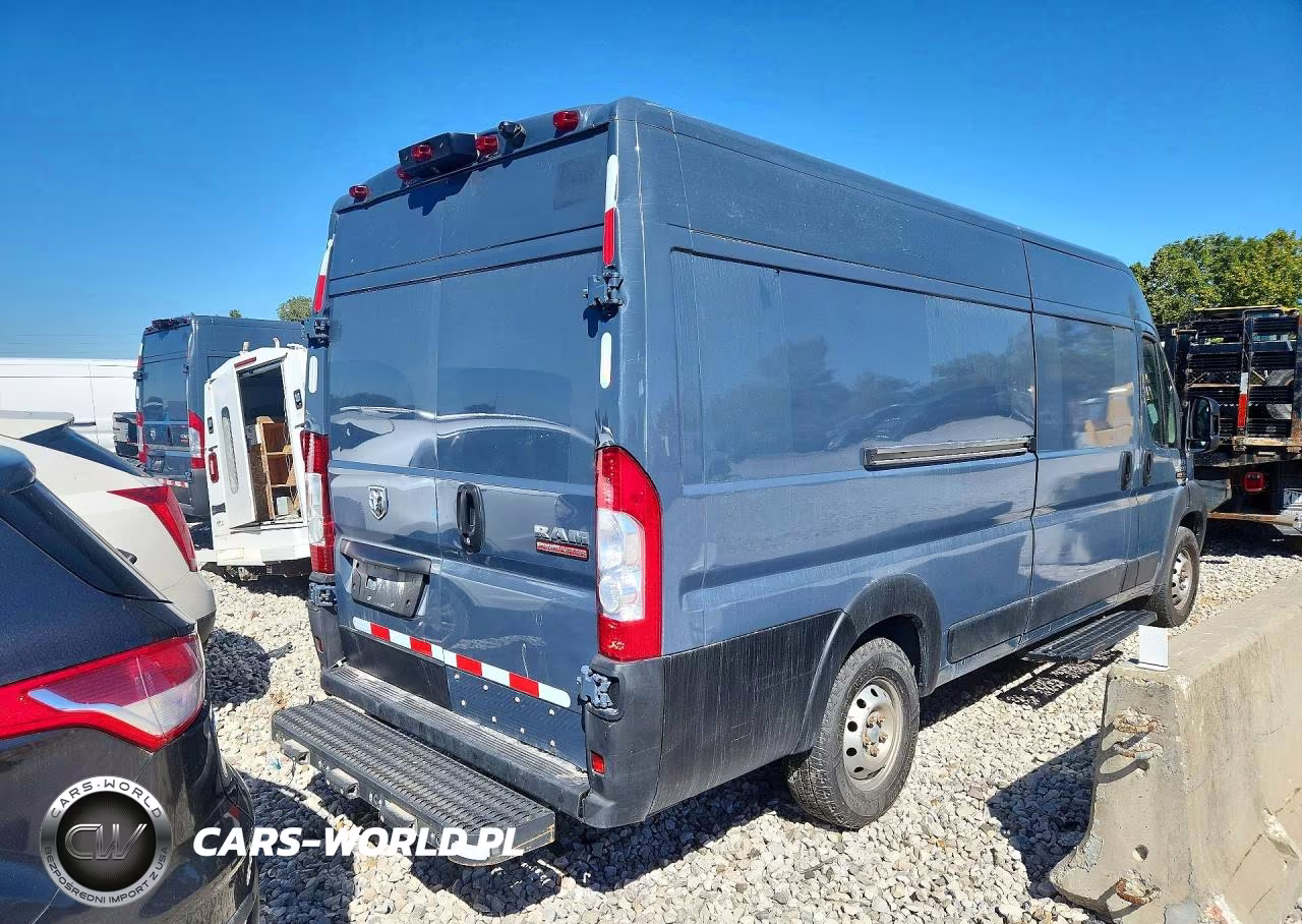 2021 Ram Promaster 3500 Delivery Van VIN:3C6MRVJGXME582225 - 3
