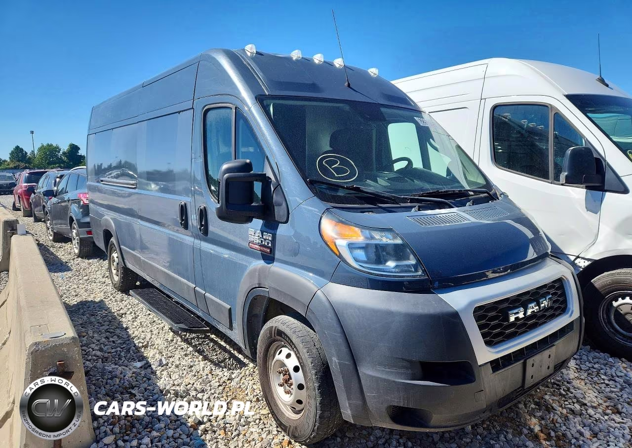 2021 Ram Promaster 3500 Delivery Van VIN:3C6MRVJGXME582225 - 4