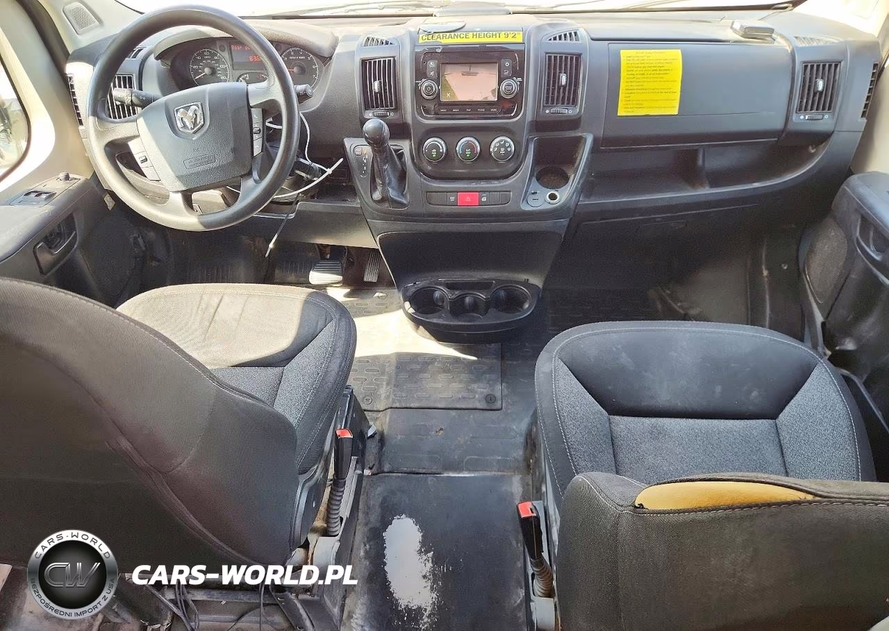 2021 Ram Promaster 3500 Delivery Van VIN:3C6MRVJGXME582225 - 8