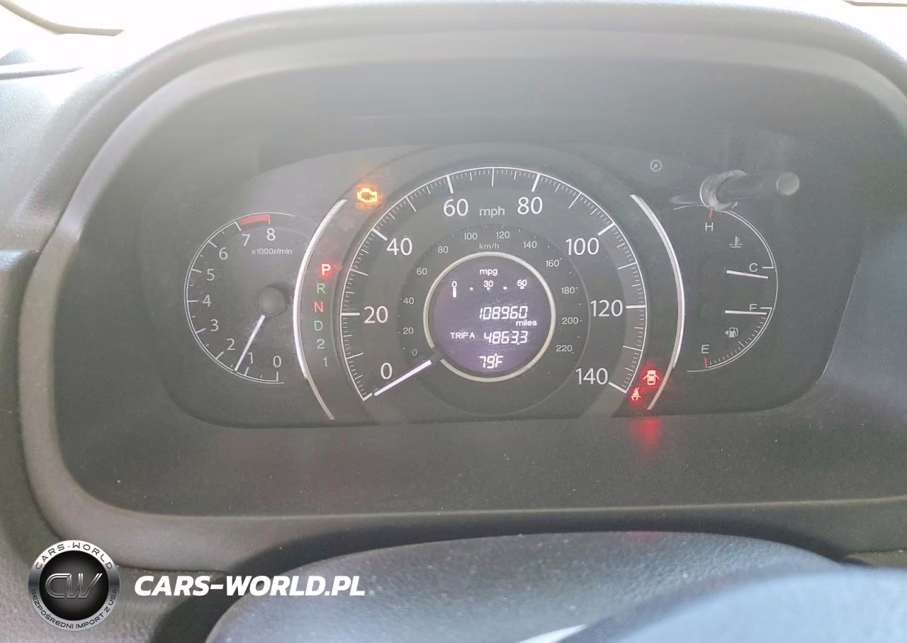 2014 Honda Cr-V Lx VIN:2HKRM3H31EH543668 - 9