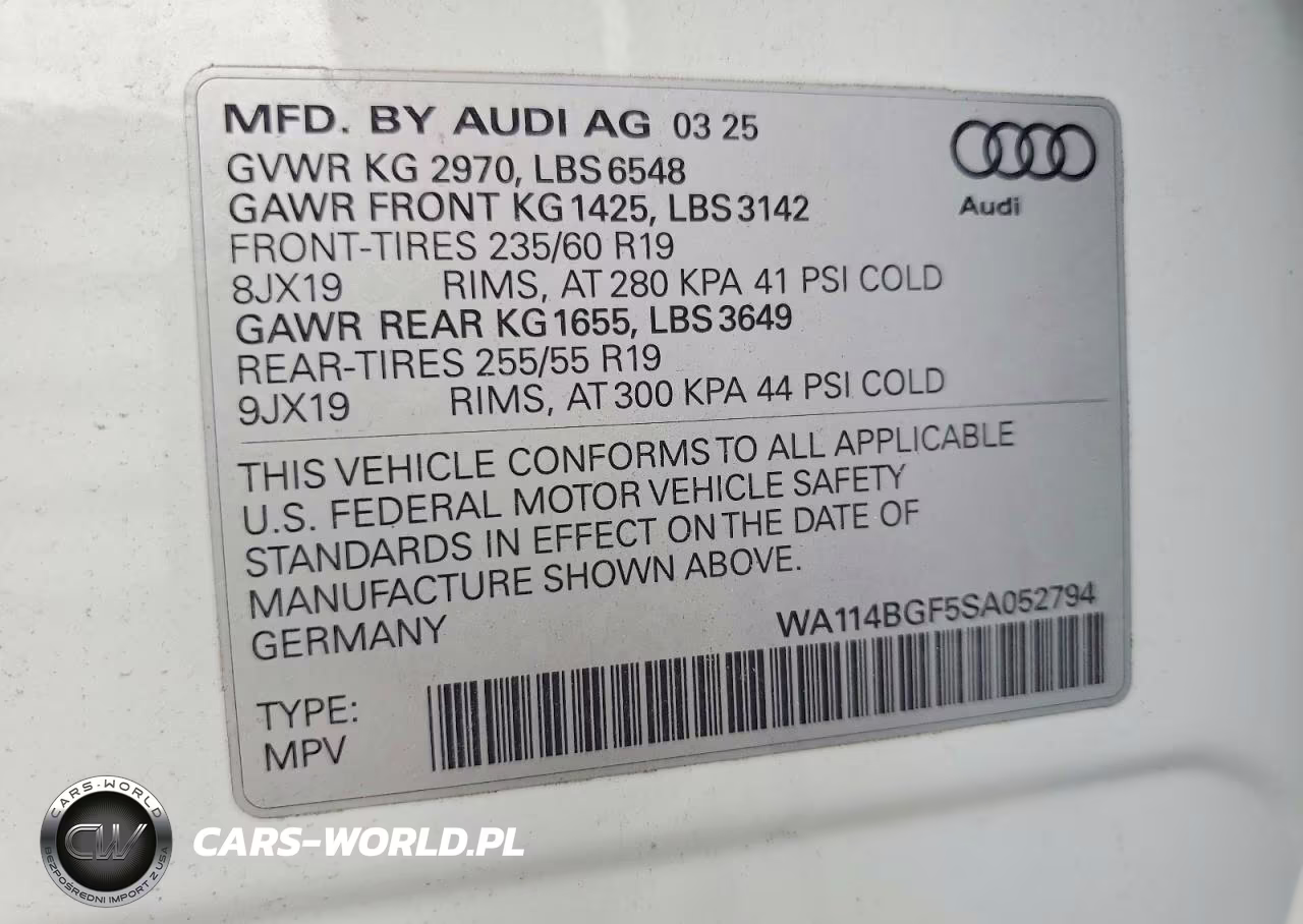 2025 Audi Q6 E-Tron Premium VIN:WA114BGF5SA052794 - 13