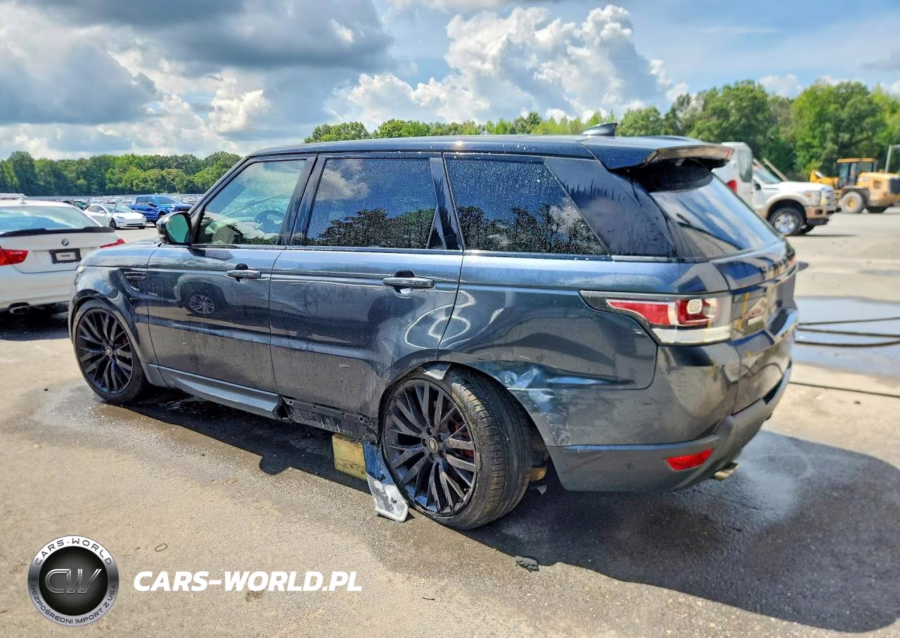 2017 Land Rover Range Rover Sport Sc VIN:SALWR2FE8HA147664 - 2