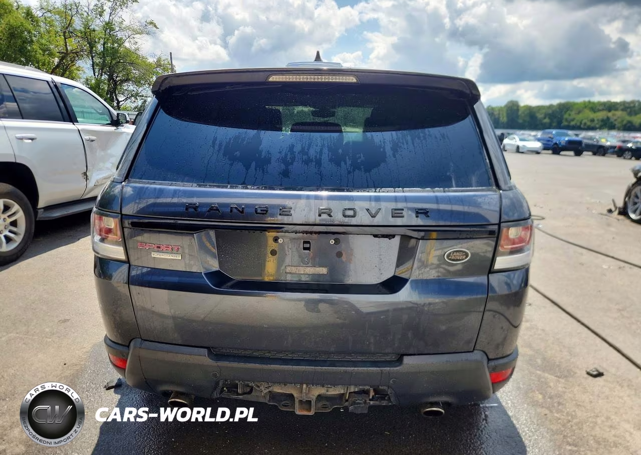 2017 Land Rover Range Rover Sport Sc VIN:SALWR2FE8HA147664 - 6