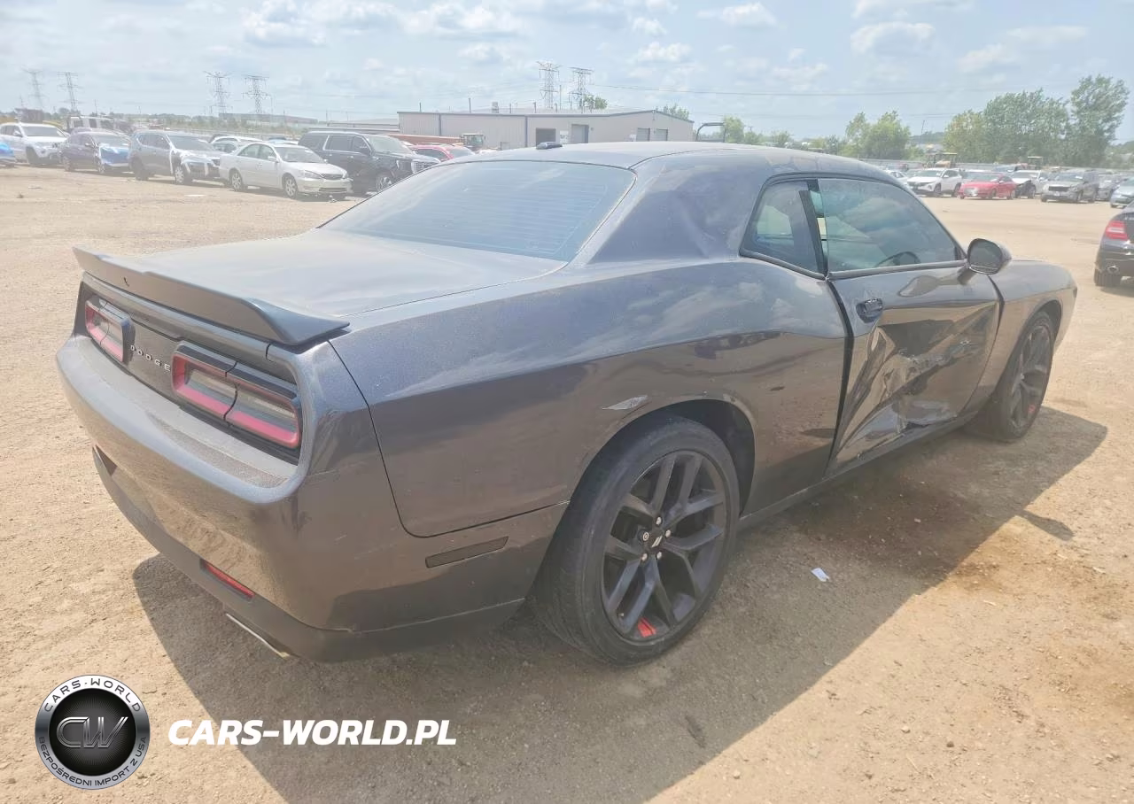 2019 Dodge Challenger Sxt VIN:2C3CDZAG0KH680373 - 3