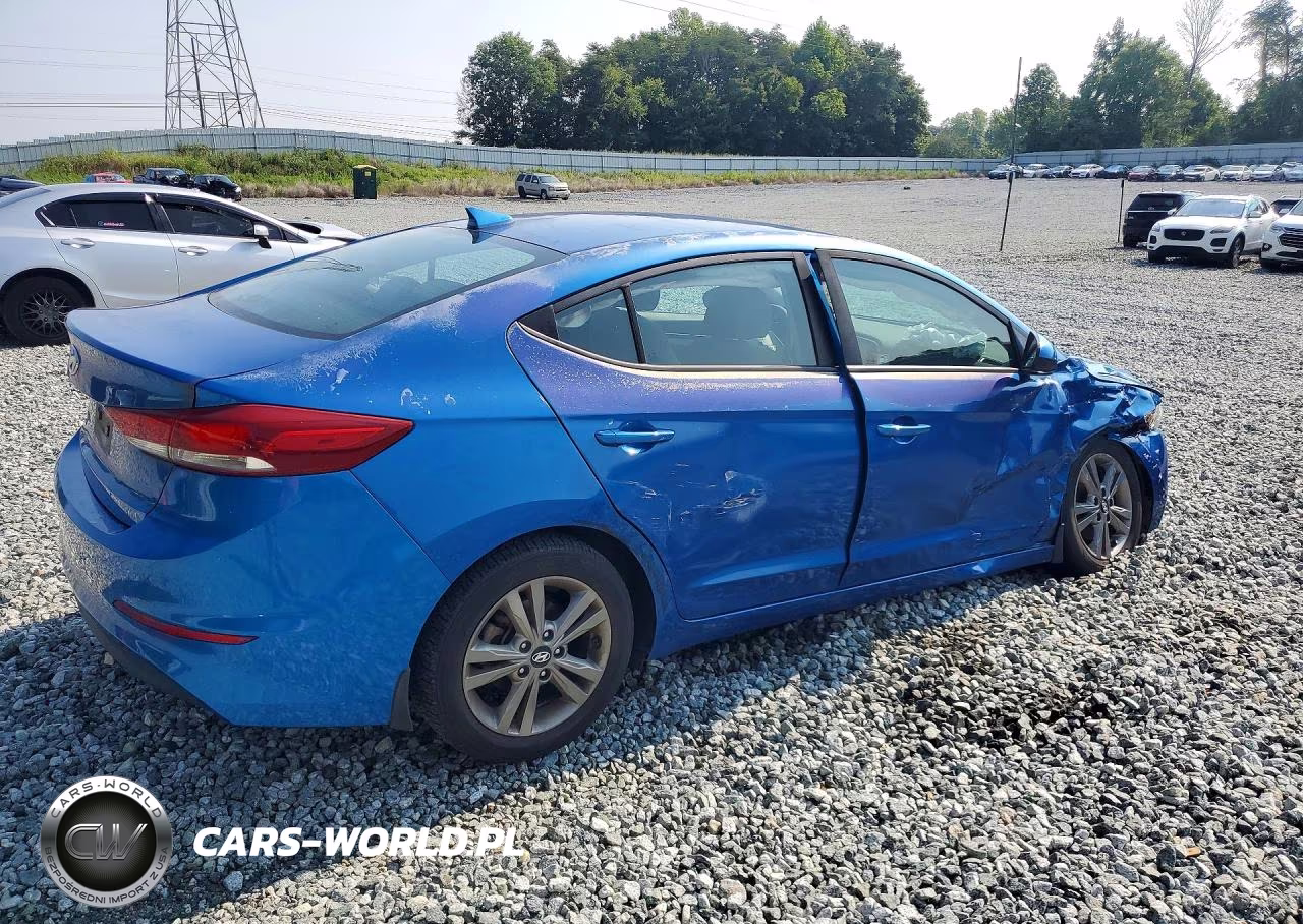 2018 Hyundai Elantra Sel VIN:5NPD84LFXJH310405 - 3