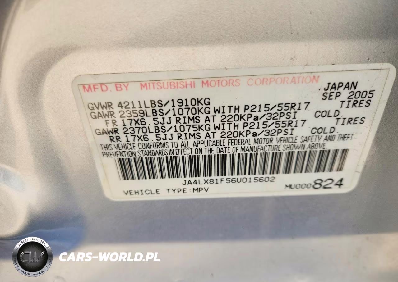 2006 Mitsubishi Outlander Limited VIN:JA4LX81F56U015602 - 14