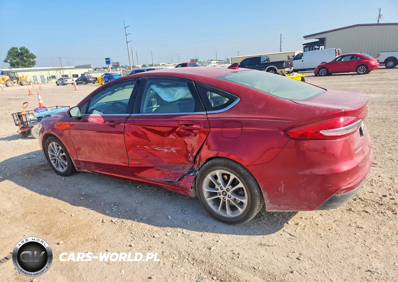 2020 Ford Fusion Se VIN:3FA6P0HD7LR249211 - 2