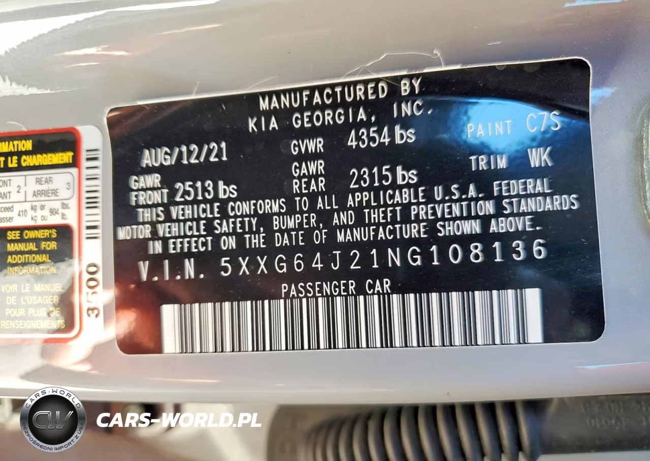2022 Kia K5 Gt Line VIN:5XXG64J21NG108136 - 12