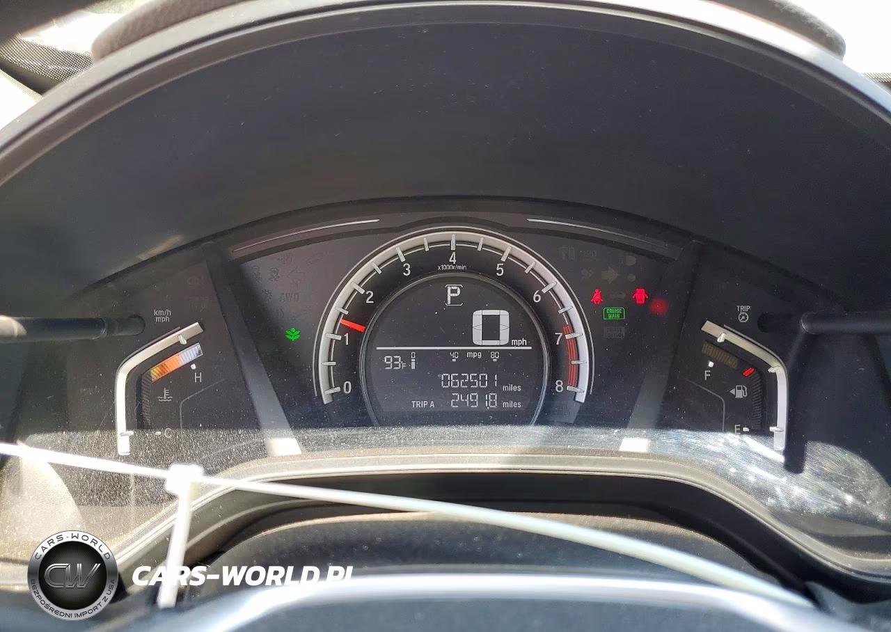 2019 Honda Cr-V Lx VIN:5J6RW5H3XKL004473 - 9