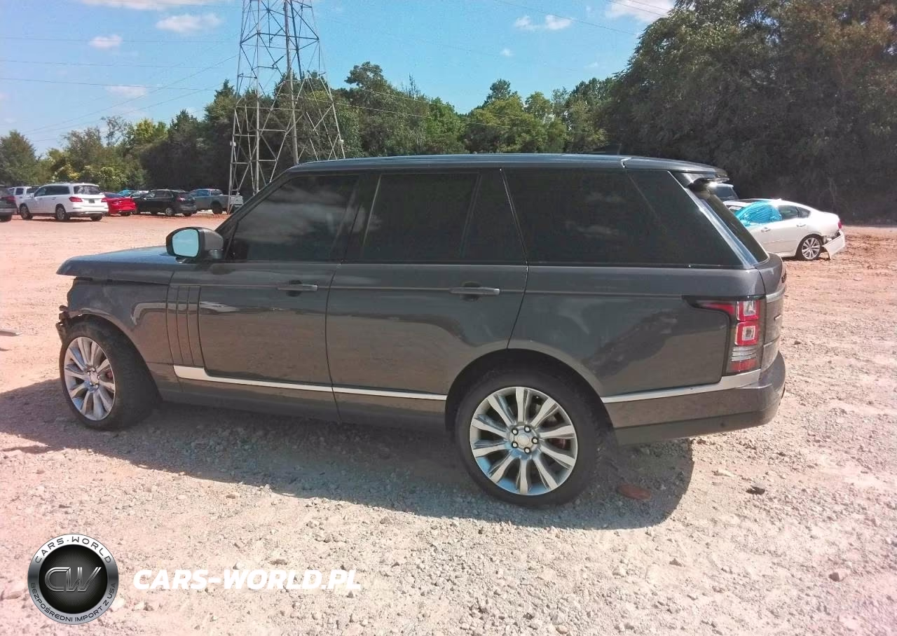 2017 Land Rover Range Rover Supercharged VIN:SALGS2FEXHA351388 - 2