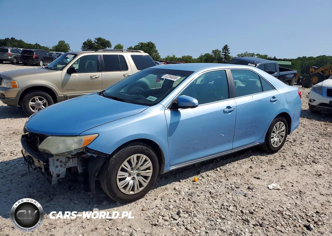 2013 Toyota Camry Le VIN:4T1BF1FK2DU707634 - 1