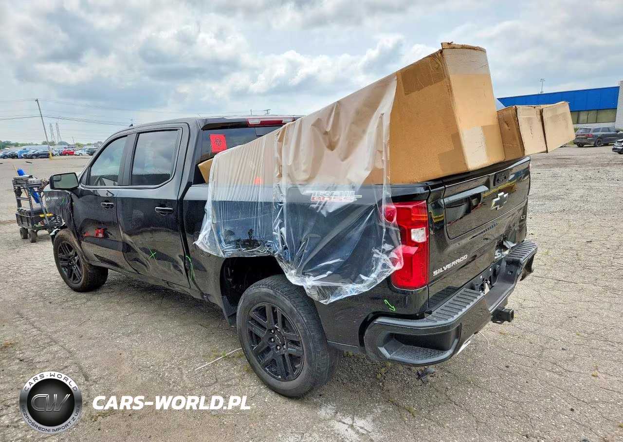 2025 Chevrolet Silverado 1500 4Wd Short Bed Lt Trail Boss VIN:3GCUKFE83SG195779 - 2
