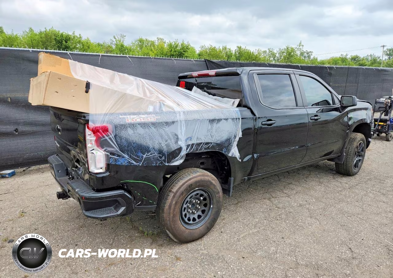 2025 Chevrolet Silverado 1500 4Wd Short Bed Lt Trail Boss VIN:3GCUKFE83SG195779 - 3