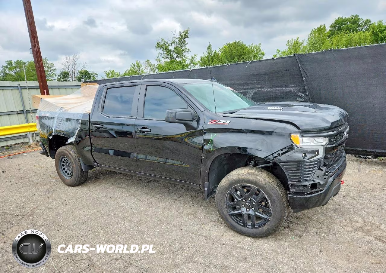 2025 Chevrolet Silverado 1500 4Wd Short Bed Lt Trail Boss VIN:3GCUKFE83SG195779 - 4
