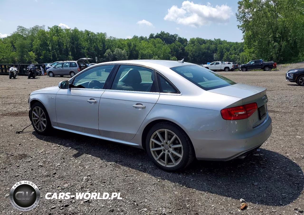 2015 Audi A4 Premium Plus VIN:WAUFFAFL1FN025899 - 2
