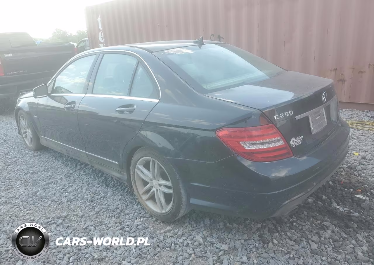2012 Mercedes-Benz C 250 VIN:WDDGF4HBXCA622670 - 2