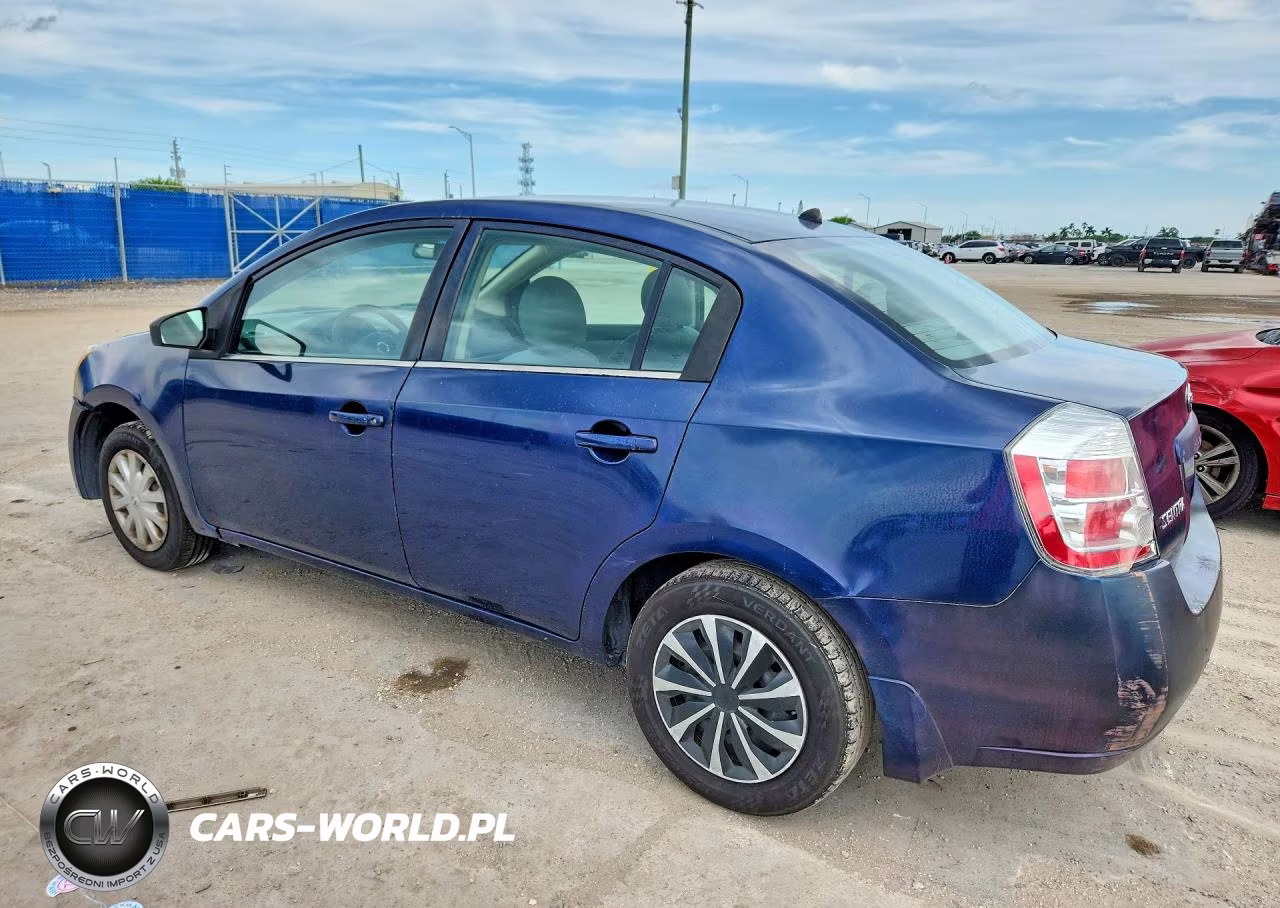 2008 Nissan Sentra 2.0 VIN:3N1AB61E38L646579 - 2