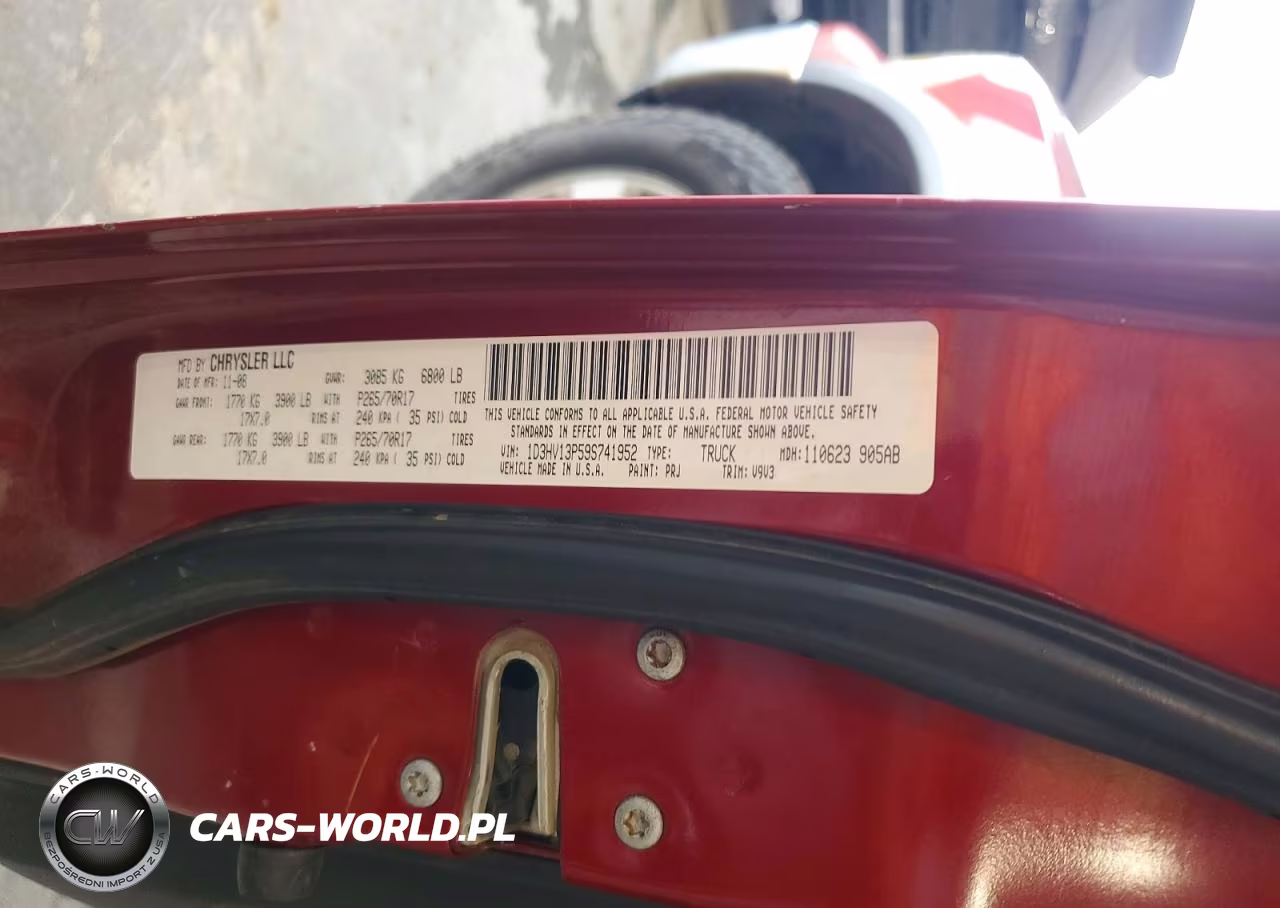 2009 Dodge Ram 1500 VIN:1D3HV13P59S741952 - 12