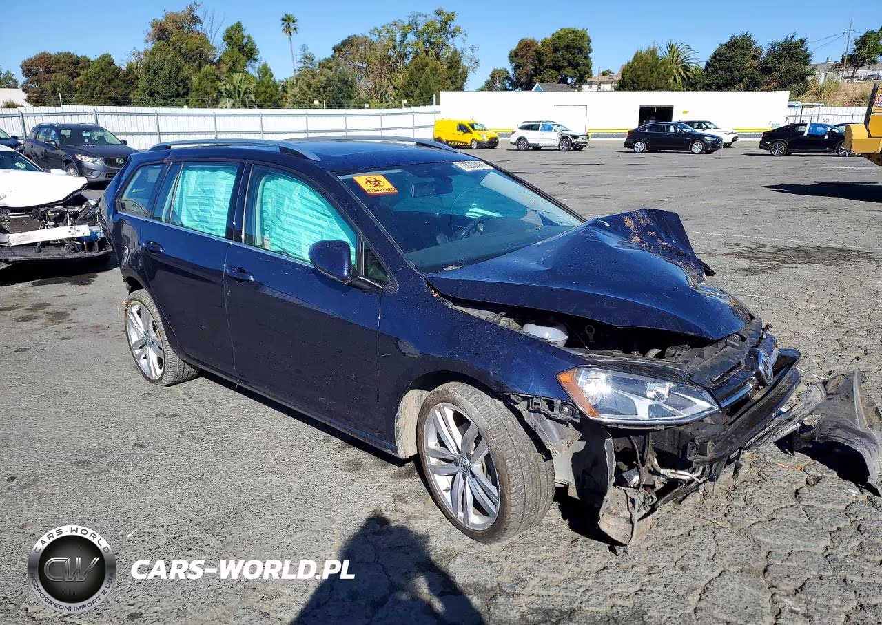 2017 Volkswagen Golf Sportwagen S VIN:3VWC17AUXHM502315 - 4