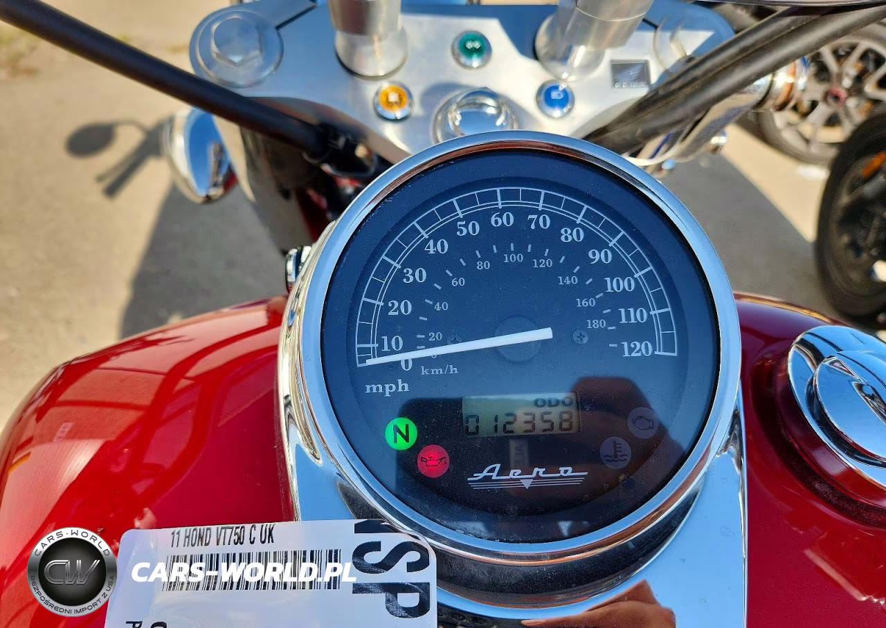 2011 Honda Vt750 C VIN:JH2RC5002BK700158 - 7