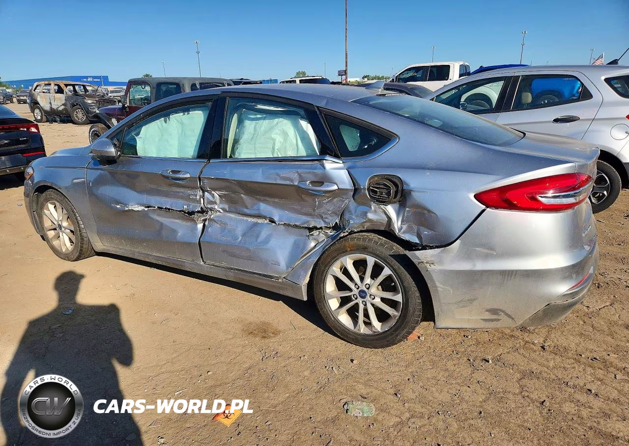 2020 Ford Fusion Se VIN:3FA6P0HD9LR125330 - 2