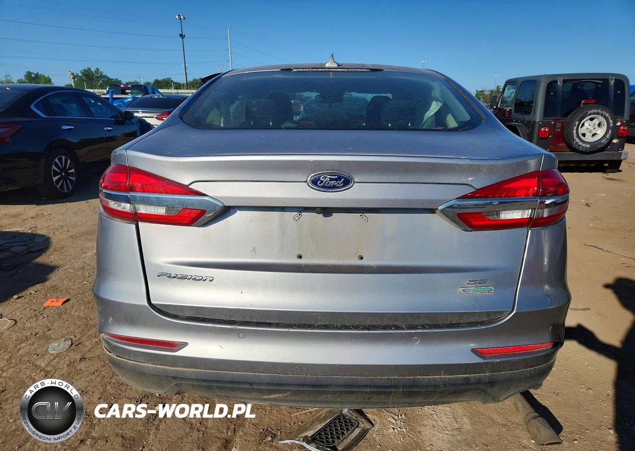 2020 Ford Fusion Se VIN:3FA6P0HD9LR125330 - 6