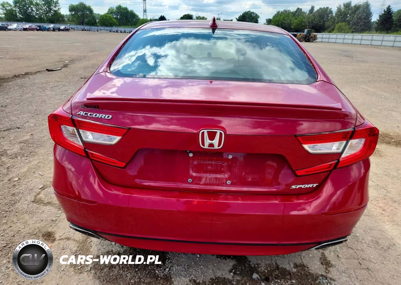 2018 Honda Accord Sport VIN:1HGCV1F33JA192808 - 6