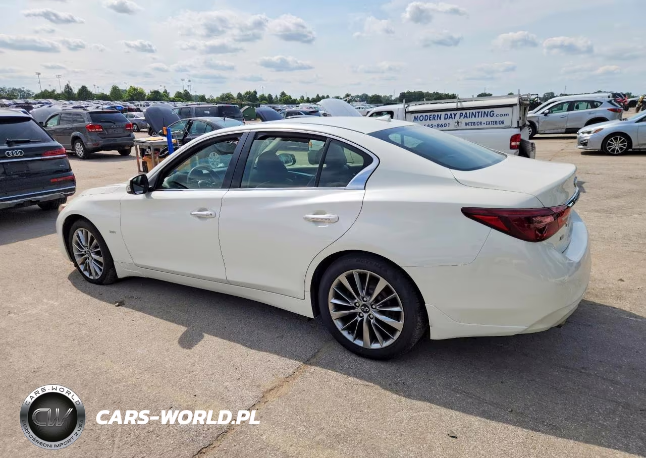 2018 Infiniti Q50 3.0T Luxe VIN:JN1EV7AR8JM433771 - 2