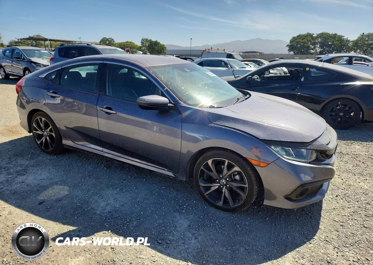 2020 Honda Civic Sport VIN:2HGFC2F81LH549475 - 4