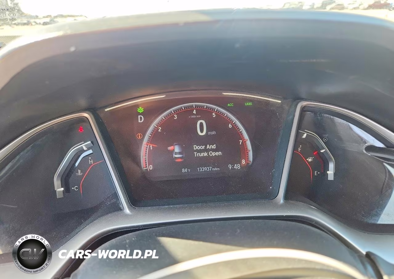 2020 Honda Civic Sport VIN:2HGFC2F81LH549475 - 9