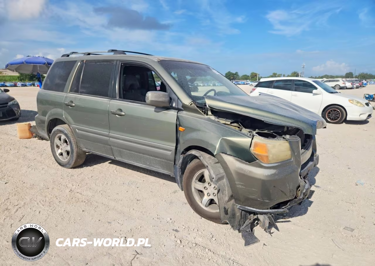 2007 Honda Pilot Exl VIN:5FNYF28577B030279 - 4