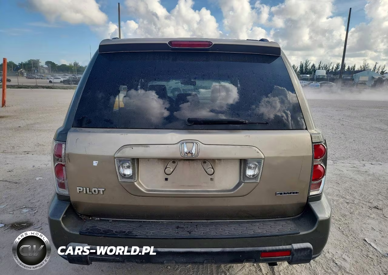 2007 Honda Pilot Exl VIN:5FNYF28577B030279 - 6