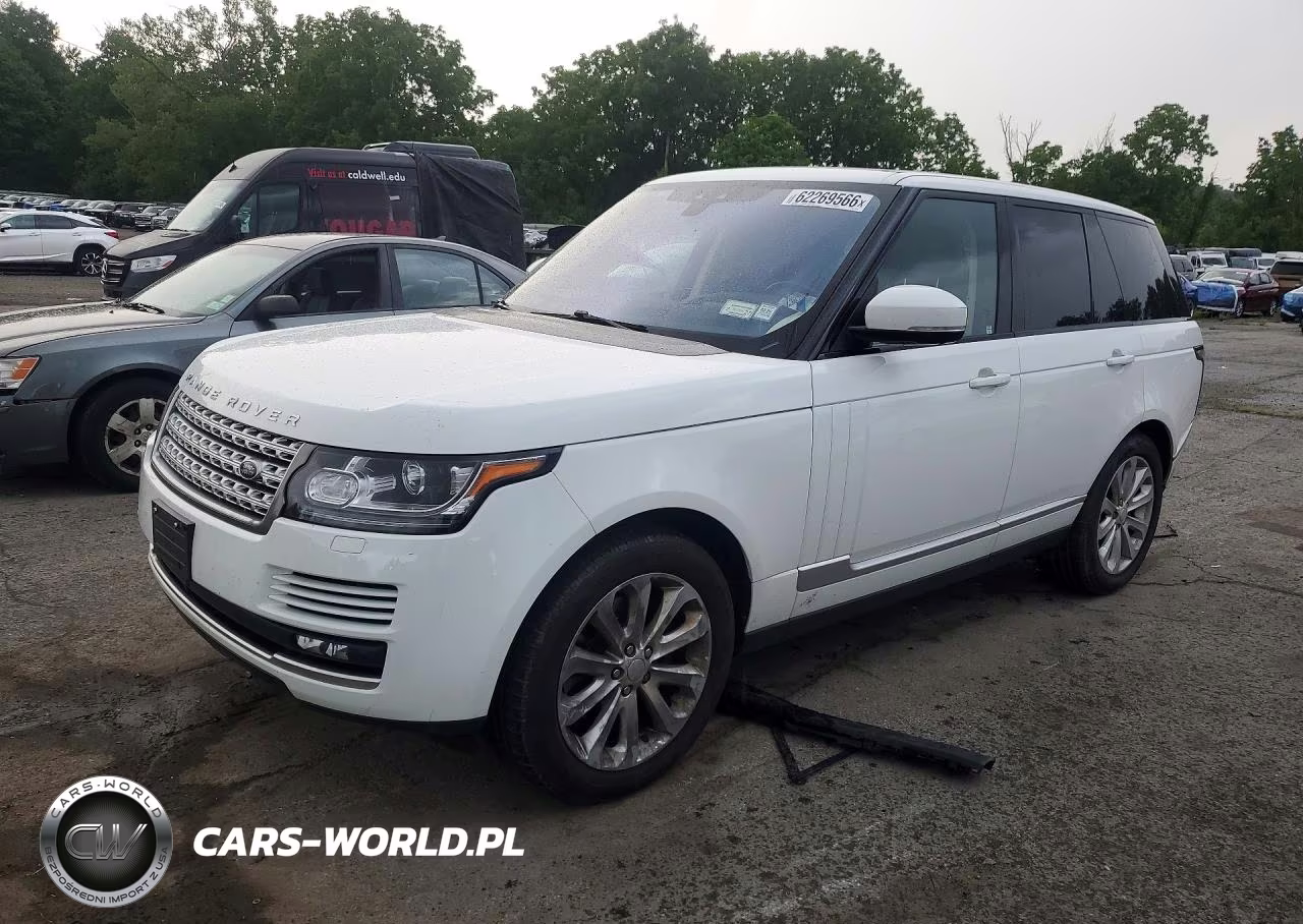 2017 Land Rover Range Rover Hse VIN:SALGS2FK7HA324106 - 1