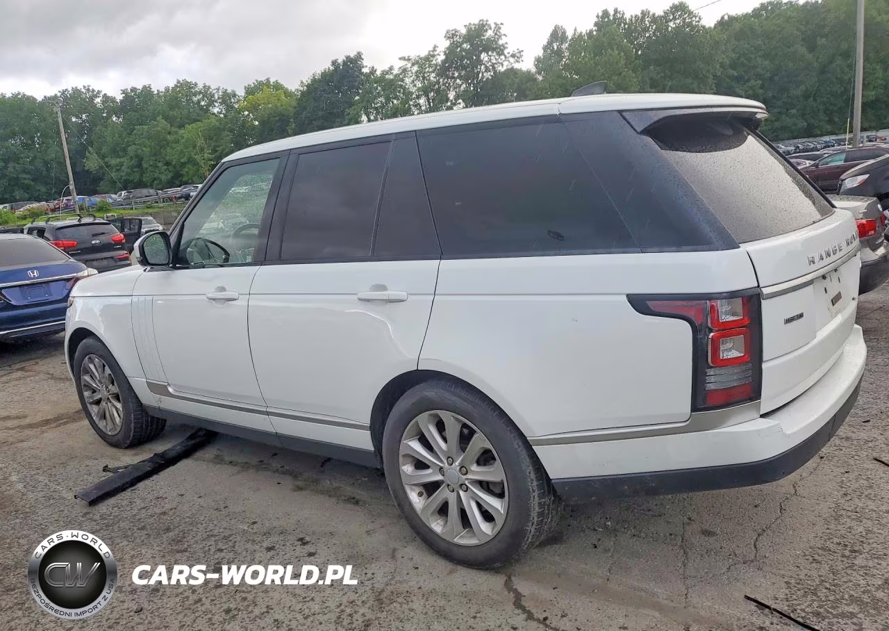 2017 Land Rover Range Rover Hse VIN:SALGS2FK7HA324106 - 2