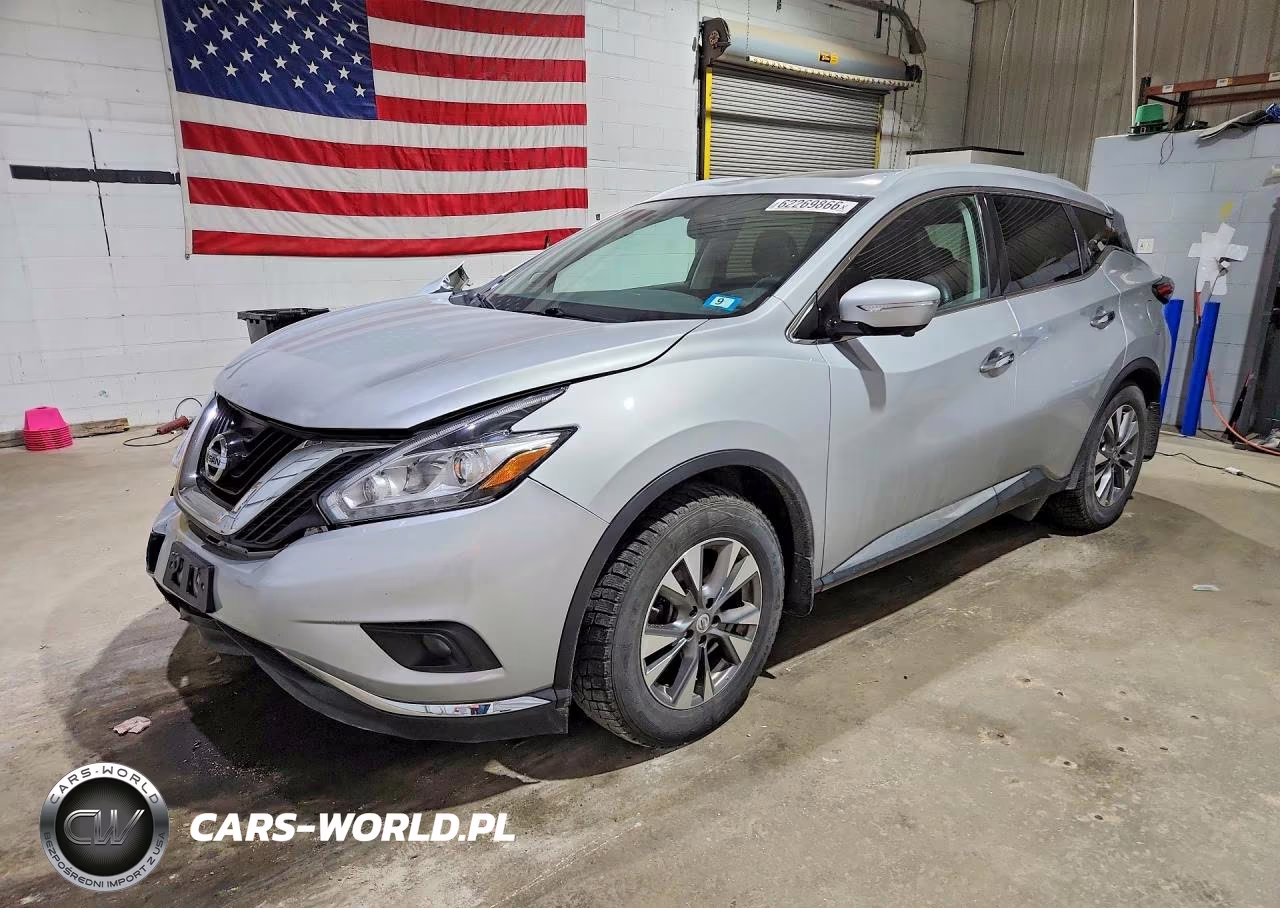 2015 Nissan Murano Sl VIN:5N1AZ2MH7FN248775 - 1