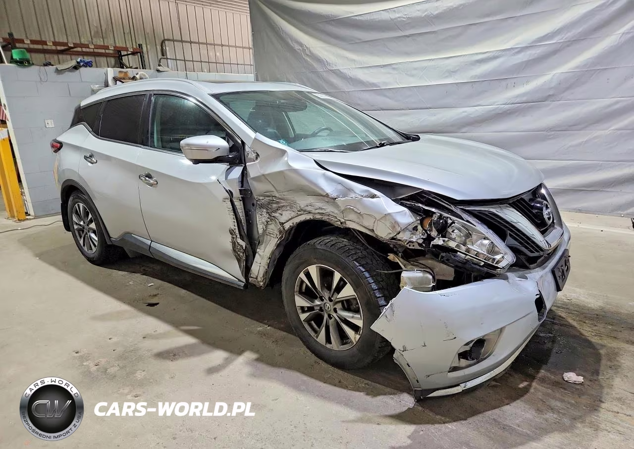 2015 Nissan Murano Sl VIN:5N1AZ2MH7FN248775 - 4