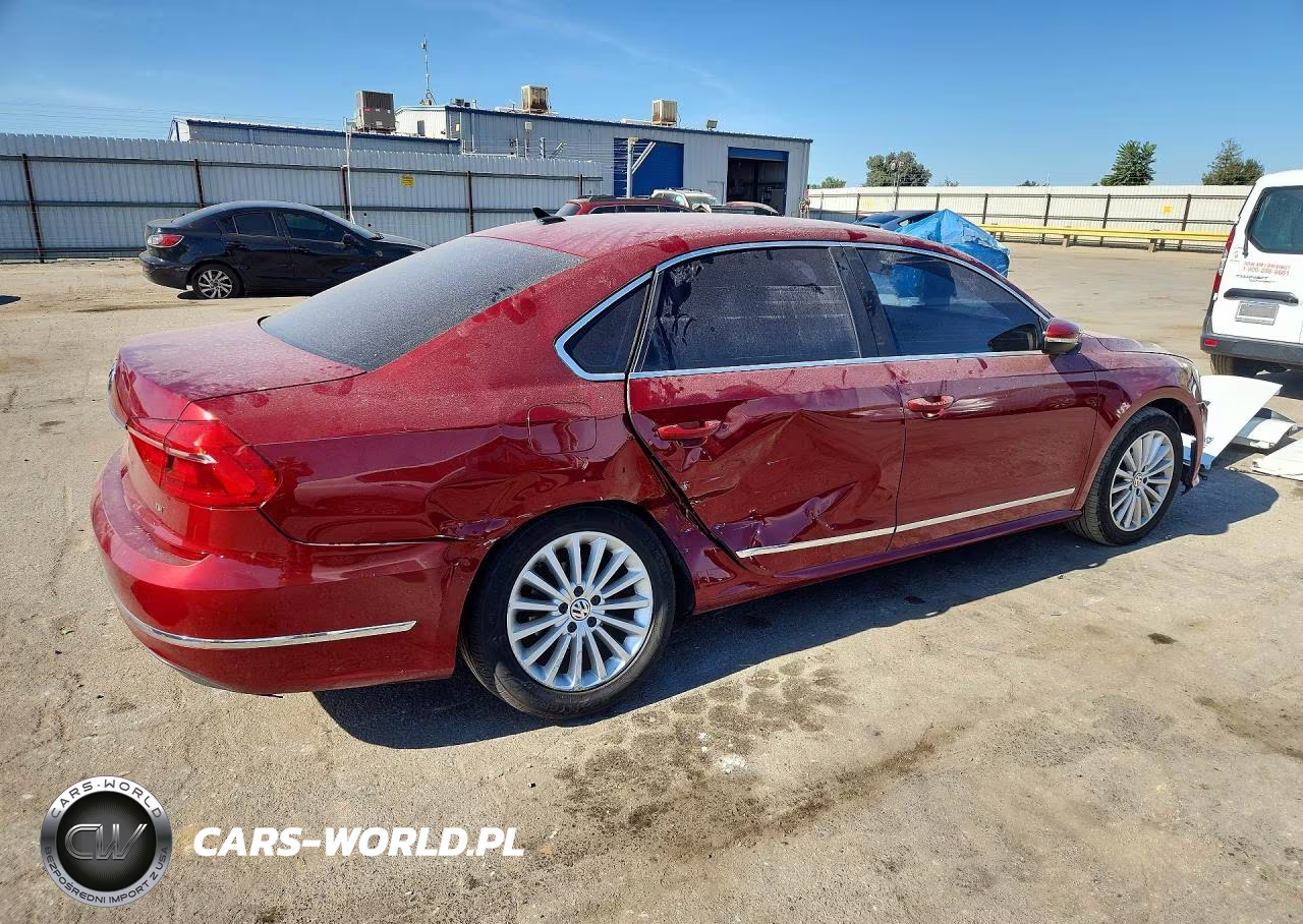 2016 Volkswagen Passat Se VIN:1VWBT7A35GC030019 - 3