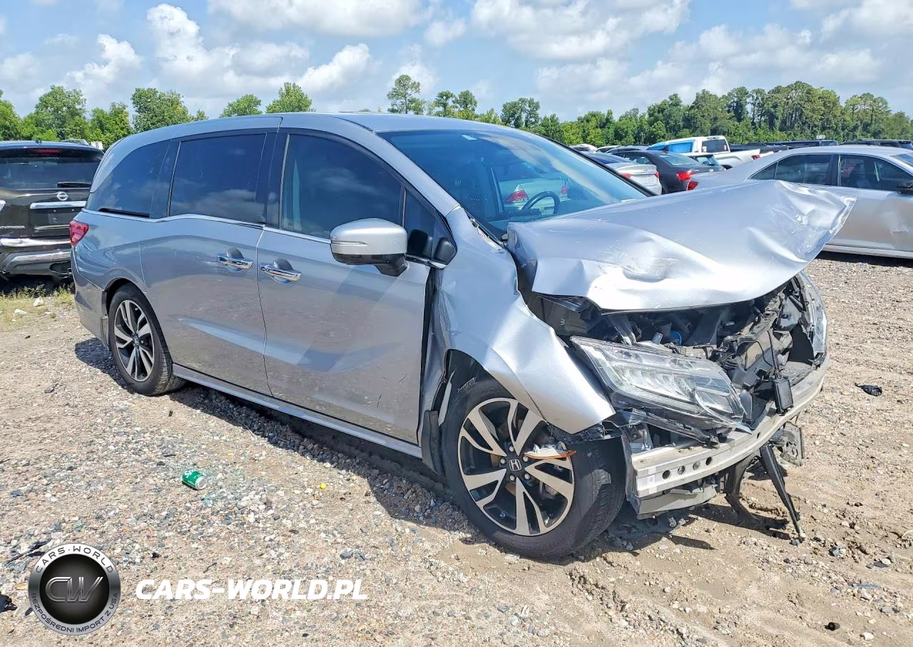 2018 Honda Odyssey Elite VIN:5FNRL6H92JB105212 - 4