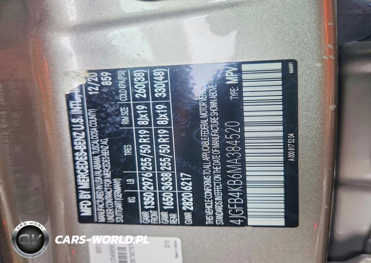 2021 Mercedes-Benz Gle 350 4Matic VIN:4JGFB4KB6MA384520 - 13