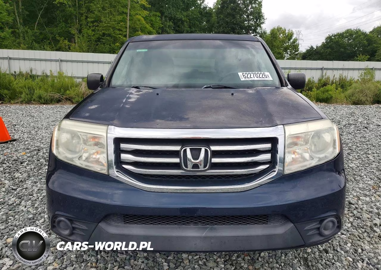 2012 Honda Pilot Lx VIN:5FNYF4H28CB005449 - 5