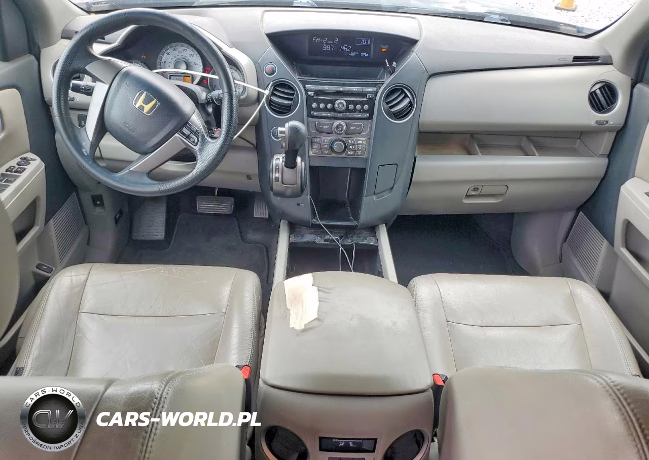 2012 Honda Pilot Lx VIN:5FNYF4H28CB005449 - 8